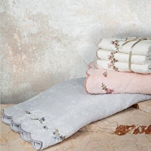 İrya Clarina Banyo Havlusu Açık Gri 90x150