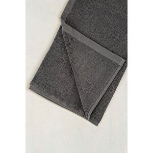 İrya Colet Yüz Havlusu Koyu Gri 50x90