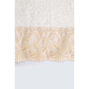 İrya Carmina Yüz Havlusu Ekru 50x90 Ekru