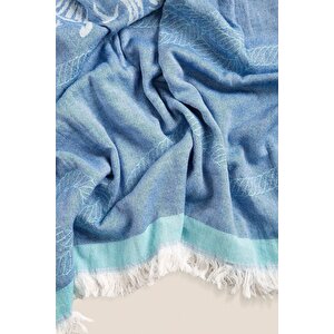 İrya Seahorse Peştemal Mavi 90x170 Mavi