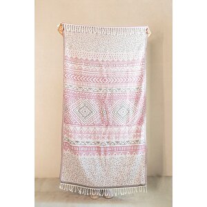 Malvina %100 Pamuklu Peştemal 90x175 Çok Renkli