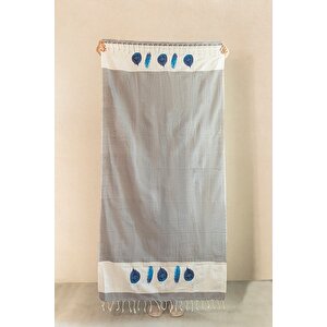 İrya Gızem Peştemal Füme 90x170 Füme