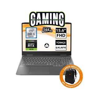 Loq 82xv00g6tx01 I5-13420h 16gb 1tbssd Rtx4050 15.6" Fullhd Freedos Taşınabilir Bilgisayar-çanta Hediyeli