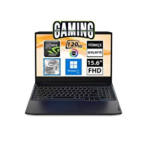 Ideapad Gaming 3 82k101j9tx10 I7-11370h 32gb 512ssd Rtx3050ti 15.6" Fullhd W11p Taşınabilir Bilgisayar