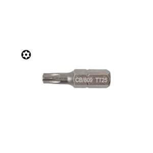T25 X 25 Mm Delikli Torx Bits Uç Cb/809t