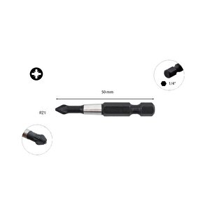 Pz1 X 50 Mm Darbeli Yıldız Bits Uç  Cb/591tm