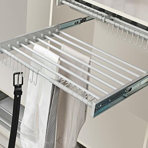 Sürgülü Gardırop Dört Kapaklı Aynalı 280/230 CM (PARLAK BEYAZ)