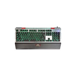Trol Profesyonel Gaming Beyaz Switch Klavye + 7.1 Gaming Kulaklık + Rgb Mousepad Set Gamerprof 3in1
