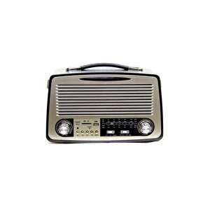 A++ Kalite Nostalji Eskitme Bluetooth Hoparlör Fm Radio Sd Kart Usb Yüksek Ses Eski Nostalji 1700bt
