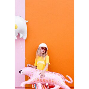 Pembe Panter Gold Detaylı Büyük Folyo Balon Safari Vahşi Hayvan Doğum Günü