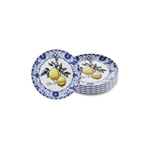 Odore Di Limone Pasta Tabağı 6lı Set 19 Cm Odl0001
