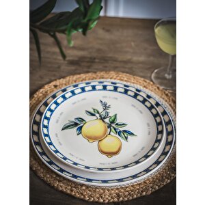 Odore Di Limone Servis Tabağı 6lı Set 26 Cm Odl004