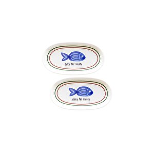 Fish Oval Servis 2li 21 Cm