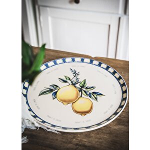 The Mia Odore Di Limone Servis Tabağı 30 Cm Odl0006
