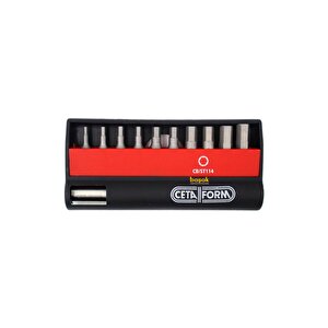 2-6mm Allen Bits Uç Takımı + Tutucu 11 Parça Cb/st114
