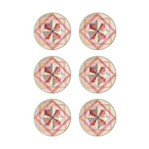 Dolce Vita Çay Tabağı 6lı Set 13 Cm