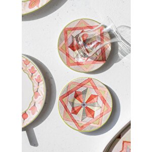 Dolce Vita Çay Tabağı 6lı Set 13 Cm