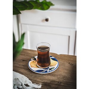 Odore Di Limone Çay Tabağı 6lı Set 13 Cm Odl0014