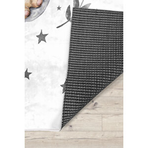 Sevimli Ayıcıklı Bambu Çocuk Odası Halısı 100x150 cm
