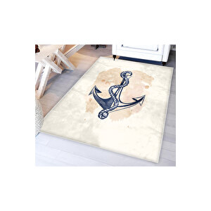 Çapalı Bambu Çocuk Odası Halısı 80x150 cm
