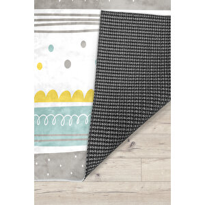 Puanlı Bambu Çocuk Odası Halısı 160x230 cm