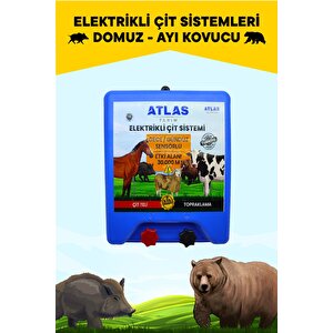 Yüksek Voltajlı Elektrikli Çit Cihazı 80.000 Volt