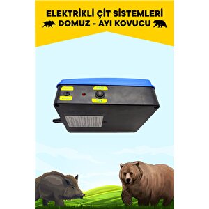 Yüksek Voltajlı Elektrikli Çit Cihazı 80.000 Volt