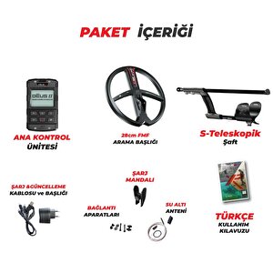 Deus 2 Dedektör - 28cm Fmf Başlık, Ana Kontrol Ünitesi