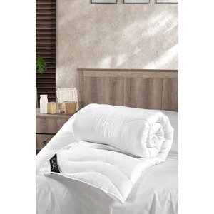 Soft Yorgan Çift Kişilik Beyaz