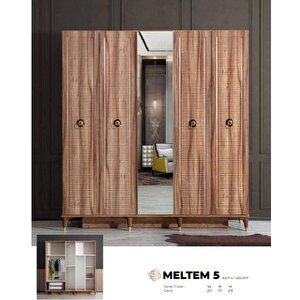 Meltem Mdf 5 Kapili Dolap
