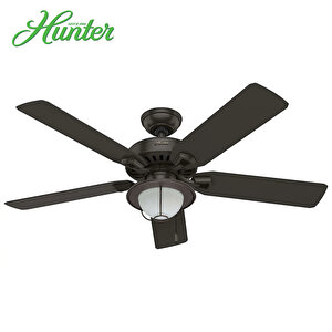 Builders Elite Çağdaş Bronz - 132 Cm. Dış Mekan - Nemli Mekan Aydınlatmalı Tavan Vantilatörü