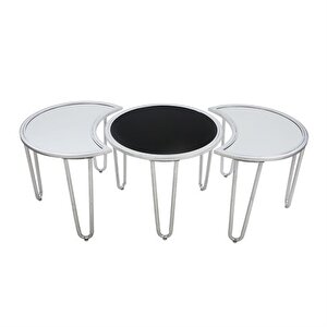 Lux Metal Orta Sehpa Ak.hg0004 Beyaz