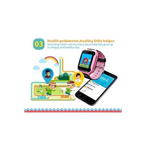 Gps'li Ortam Dinleme Özellikli Akıllı Çocuk Takip Saati