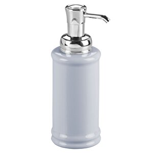 Porselen Sıvı Sabunluk Gri 7x7x20cm 355ml
