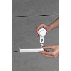 Grande Wc Kağıtlık 2 Fonksiyonlu - Ister Yapıştır, Ister Vidala