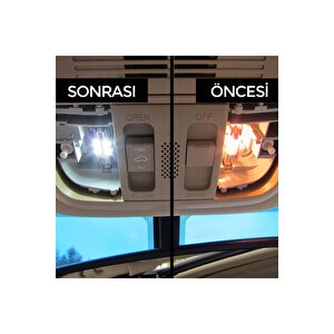 Sofit Led Canbus 31mm Iç Aydınlatma Plaka Lamba T10 21 Led 2 Adet