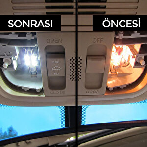 Sofit Led Canbus 31mm Iç Aydınlatma Plaka Lamba T10 21 Led 2 Adet