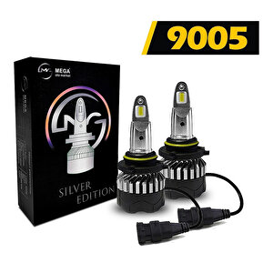 Slim Led Silver Edition Xenon Far Lambası Beyaz Renk Csp 9005 Soket Ile Uyumlu