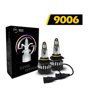 Slim Led Silver Edition Xenon Far Lambası Beyaz Renk Csp 9006 Soket Ile Uyumlu