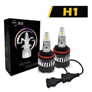 Slim Led Silver Edition Xenon Far Lambası Beyaz Renk Csp H1 Soket Ile Uyumlu