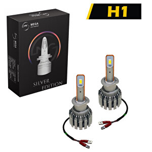 Slim Led Silver Edition Xenon Far Lambası Beyaz Renk 2s H1 Soket Ile Uyumlu