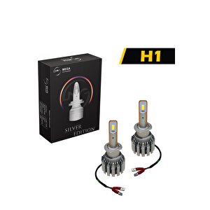 Slim Led Silver Edition Xenon Far Lambası Beyaz Renk 2s H1 Soket Ile Uyumlu