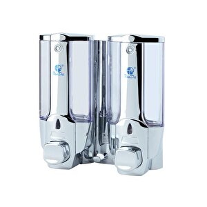 Xinda Zyq138sk Sıvı Sabun Ve Şampuan Dispenseri 2' Li Krom 380 Ml