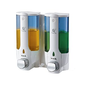 Xinda Zyq138sb Sıvı Sabun Ve Şampuan Dispenseri 2'li Beyaz 380 Ml