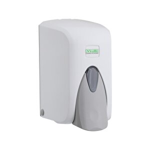 Vialli S5 Sıvı Sabun Dispenseri Aparatı Hazneli Beyaz 500 Ml