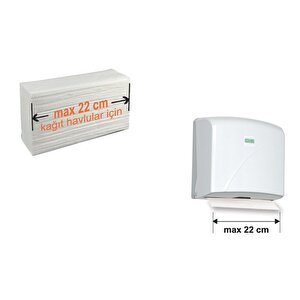 Vialli K2t Z Katlı Kağıt Havlu Dispenseri Max 22 Cm 200 Adet