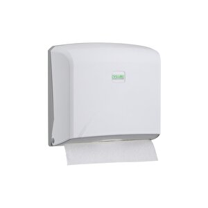 Vialli K2 Z Katlı Kağıt Havlu Dispenseri Mini 200'lü Beyaz