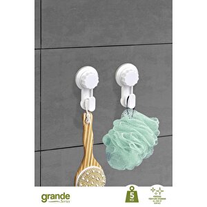 Grande İkili Askı 2 Fonksiyonlu - İster Yapıştır, Ister Vidala