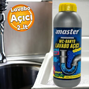 Lavabo Açıcı Banyo Wc Kanal Tahliye Borusu Pis Su Gideri Tıkanık Sıvı Açıcı 2000 Gr