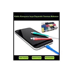 Isıyla Daralan Makaron Kablo Seti 580 Parça Kablo Tamir Kiti